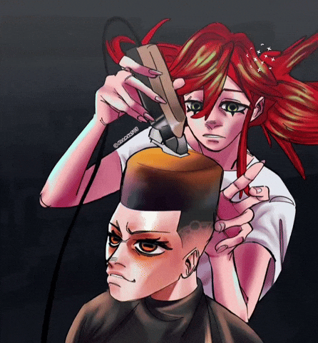 Haircut Riyo GIF