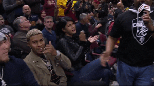 cleveland indians basketball GIF by NBA