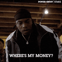 Starz Pay Me GIF by Power Book II: Ghost