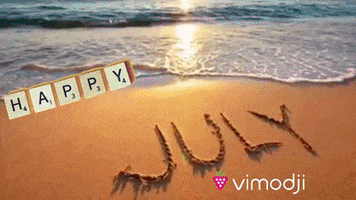Happy July GIF by Vimodji