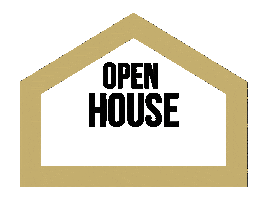 Open House Yard Sign Sticker by Realty One Group Alliance