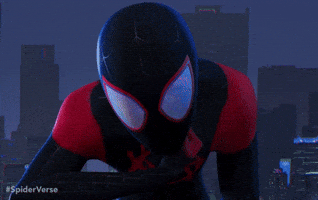 Spider-Man Wow GIF by Spider-Man: Into The Spider-Verse