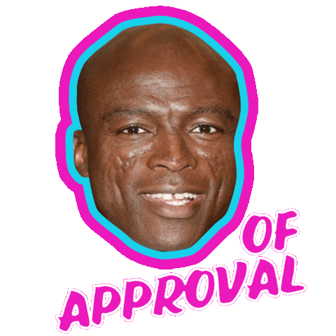 Seal Of Approval Yes Sticker by universalcollage