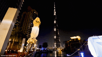 united arab emirates night GIF by Earth Hour