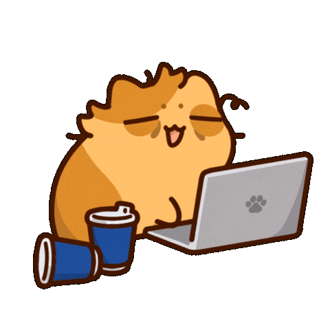 Cats Sticker by Bichi Mao