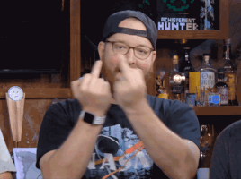 Achievement Hunter Middle Finger GIF