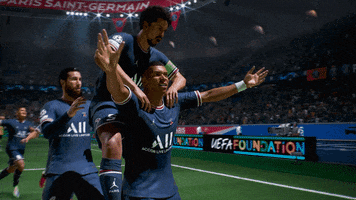 Paris Saint Germain Reaction GIF by EA SPORTS FIFA