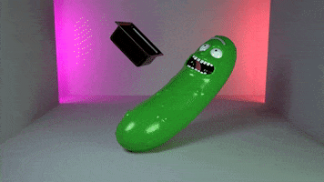 rick and morty pickle GIF by Pastelae