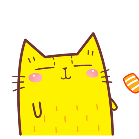 Cats Eating Sticker by Bear Boss Buddies