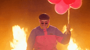 Explosion Burn GIF by Oliver Tree