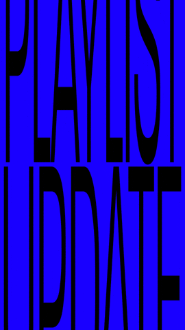 Typography Spotify GIF