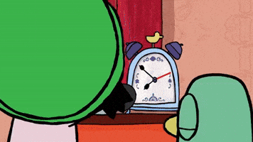 Shush Be Quiet GIF by Sarah & Duck