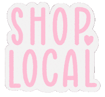Small Business Pink Sticker