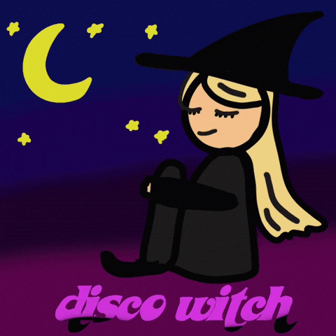 Disco Witch GIF