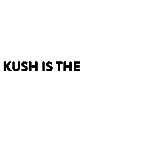 Kushco Kushistheanswer Sticker by Kush Supply Co.