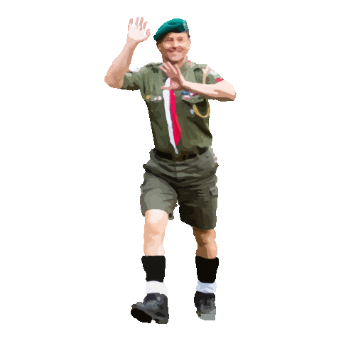 Komendant Sticker by zhpwlkp