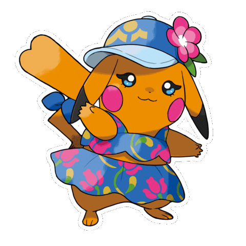 Waves Waving Sticker by Pokémon