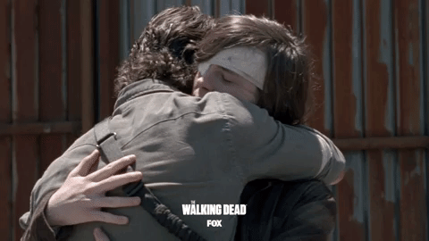 The Walking Dead Hug GIF - Find & Share on GIPHY