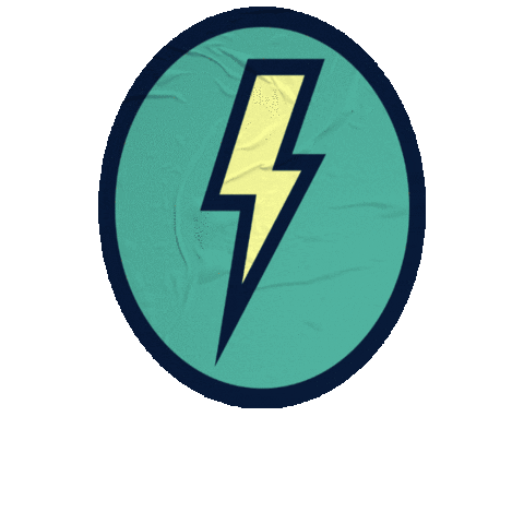 Blitz Sticker by Hafenkrone