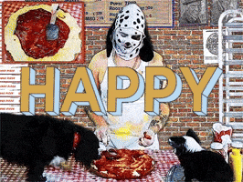 happy birthday dog GIF