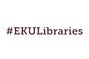 Library Study Sticker by Eastern Kentucky University