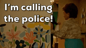 Amy Sedaris Call The Police GIF by truTV’s At Home with Amy Sedaris