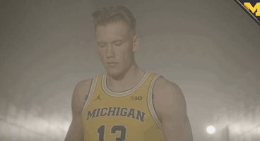 Go Blue College Basketball GIF by Michigan Athletics