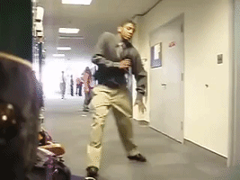 Kyrie Irving #High School #2007 #Dancing #Future Handles God GIF