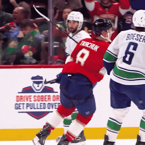 Brady Tkachuk Hug GIF by Florida Panthers