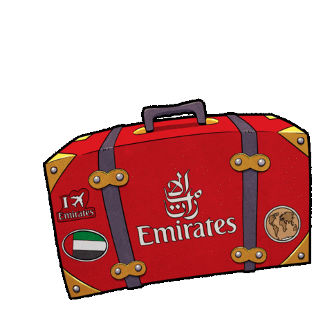 Out Of Office Travel Sticker by Emirates