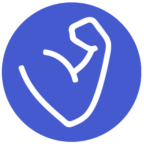 Muscular Dystrophy Flex Sticker