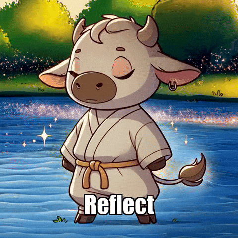 Lake Reflection GIF by Masterfurdinand