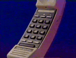 80S Phone GIF