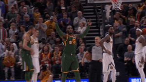 lets go crowd GIF by NBA