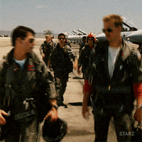 High Five Tom Cruise Gif By Starz Find Share On Giphy