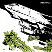 Comic Relief Airplane GIF