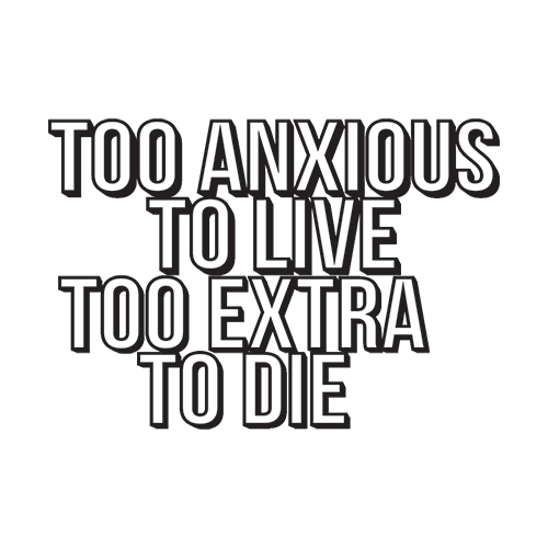 Anxiety Sticker