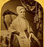 lucretia mott stereograph GIF by Swarthmore College Libraries