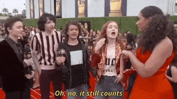 it still counts red carpet GIF by MTV Movie & TV Awards