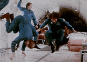 zero gravity space GIF by US National Archives