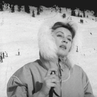 Woman Suffer GIF by Bayerischer Rundfunk retro, woman, snow, winter, drama, ski, skiing, exhausted, br, schnee, wintersport, frau, bayerischer rundfunk, suffer, leiden, piste, skifahrer, erschÃ¶pft