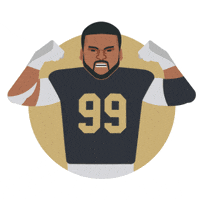 excited los angeles rams GIF by SportsManias