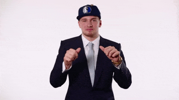 Happy Luka Doncic GIF by NBA