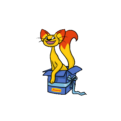 Christmas Tree Dog Sticker by Josera Ukraine