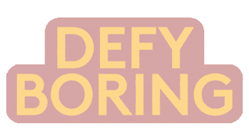 Defyboring Sticker by Logitech
