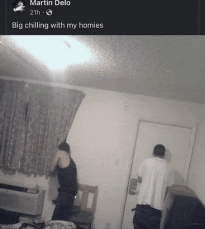 Tweaker Looking Out Window GIF