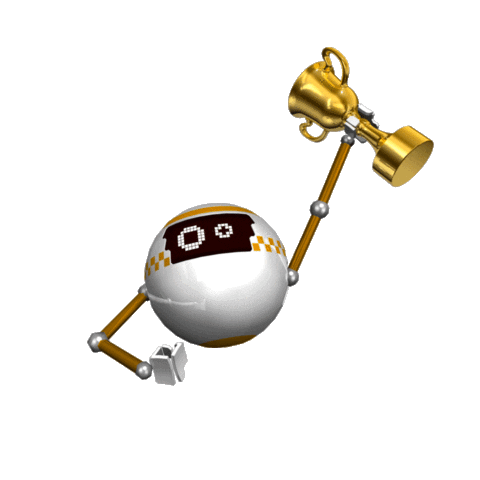 Winner Raising Sticker by QubicaAMF