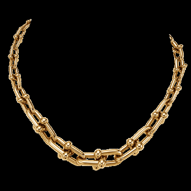 Gold Chain Goldnecklace GIF by Tiffany & Co.