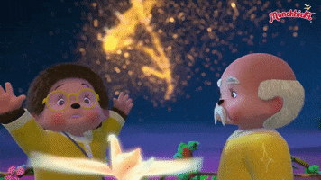 scared animation GIF by Monchhichi