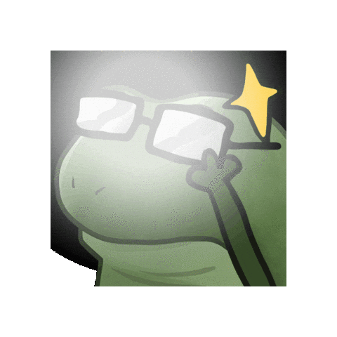 Frog Sticker